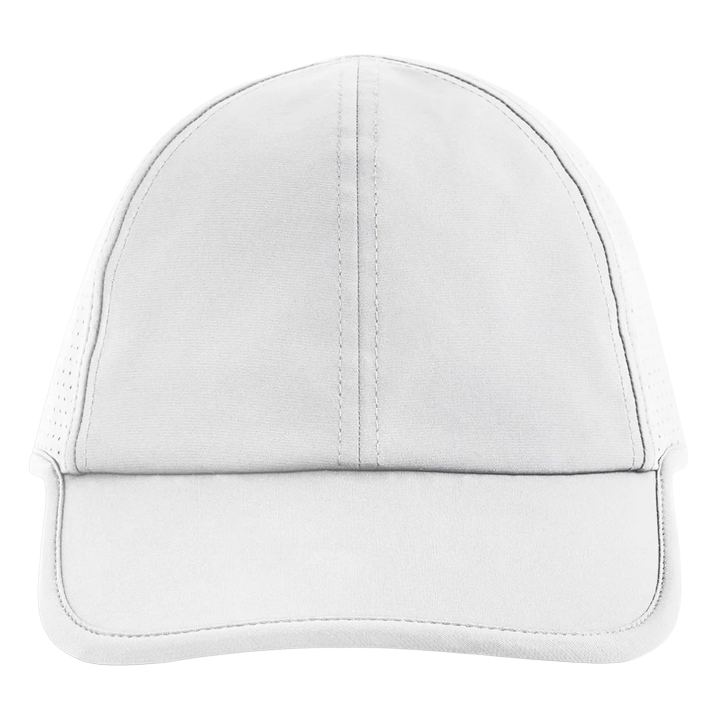 White - Side - Beechfield Technical Training Baseball Cap