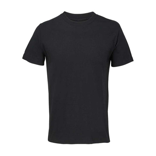 Deep Black - Front - SOLS Unisex Adult Cliff Cotton T-Shirt