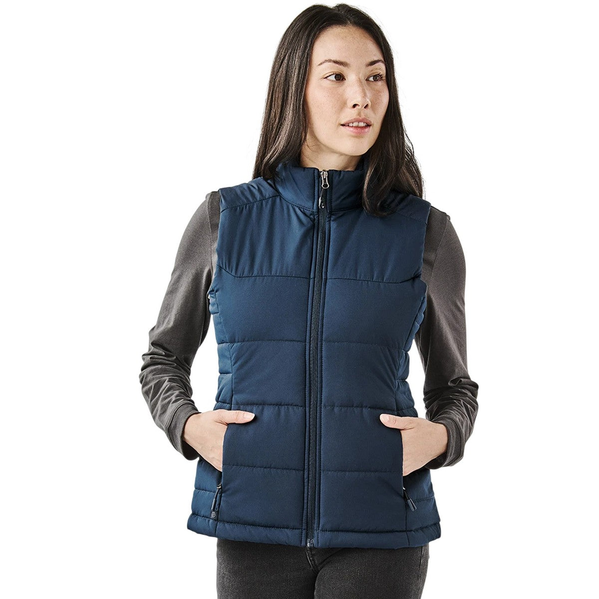 Navy - Lifestyle - Stormtech Womens-Ladies Sierra Thermal Gilet