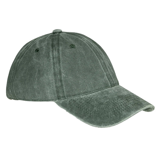 Vintage Bottle Green - Front - Result Headwear Core Cotton Baseball Cap