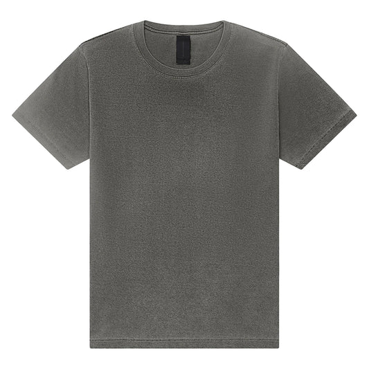 Washed Charcoal - Front - Bella + Canvas Unisex Adult Washed Heavyweight T-Shirt