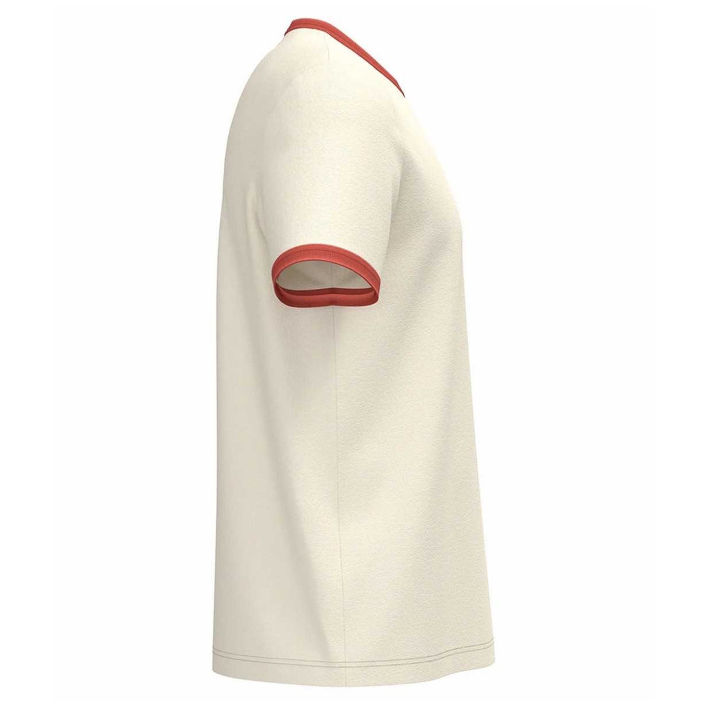 Ivory-Washed Paprika - Side - Native Spirit Mens Ringer T-Shirt