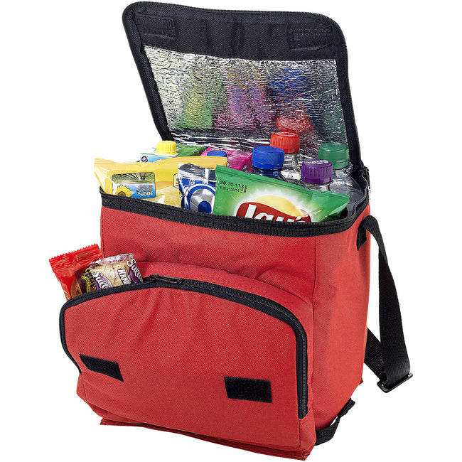 Red - Back - Bullet Stockholm Foldable Cooler Bag