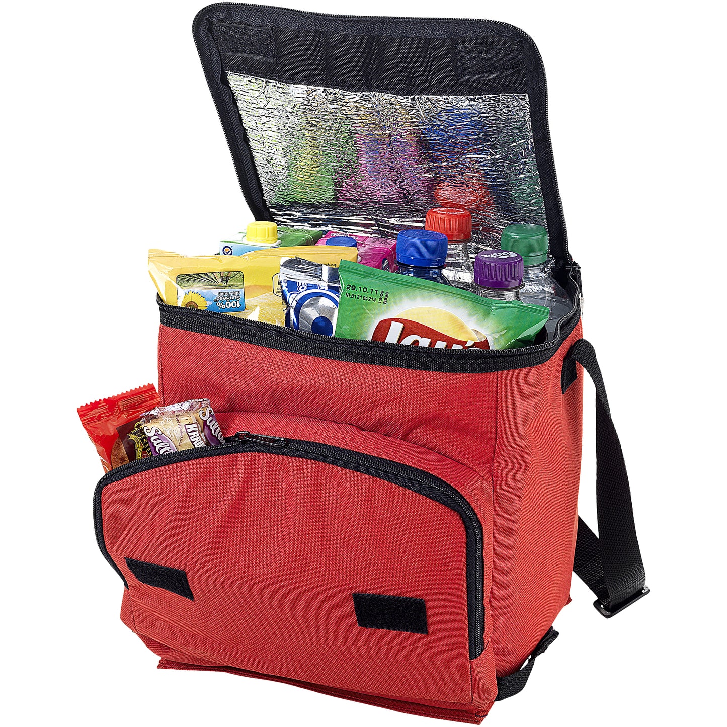 Red - Back - Bullet Stockholm Foldable Cooler Bag