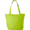 Lime - Back - Bullet Panama Beach Tote