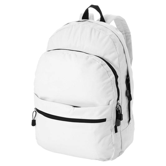 White - Front - Bullet Trend Backpack