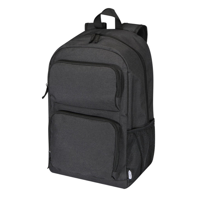 Heather Charcoal - Front - Avenue Graphite Deluxe 15.6in Laptop Backpack
