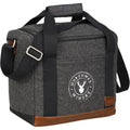 Heather Charcoal - Close up - Field & Co. Campster 12 Bottle Craft Cooler