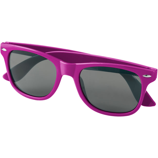 Red - Side - Bullet Sun Ray Sunglasses