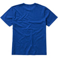 Blue - Back - Elevate Mens Nanaimo Short Sleeve T-Shirt