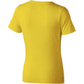 Yellow - Back - Elevate Womens-Ladies Nanaimo Short Sleeve T-Shirt