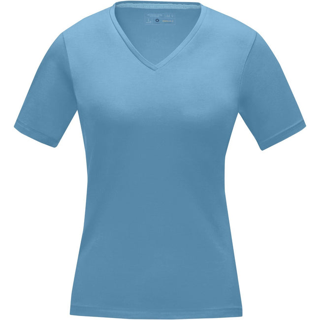 Sky Blue - Front - Elevate Womens-Ladies Kawartha Short Sleeve T-Shirt