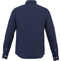 Navy Blue - Side - Elevate Vaillant Long Sleeve Shirt