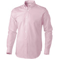 Pink - Front - Elevate Vaillant Long Sleeve Shirt