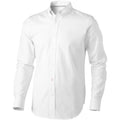 White - Front - Elevate Vaillant Long Sleeve Shirt