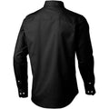 Solid Black - Back - Elevate Vaillant Long Sleeve Shirt
