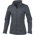 Storm Grey - Front - Elevate Womens-Ladies Maxson Softshell Jacket