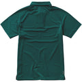 Forest Green - Back - Elevate Mens Ottawa Short Sleeve Polo