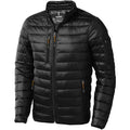 Solid Black - Front - Elevate Mens Scotia Light Down Jacket