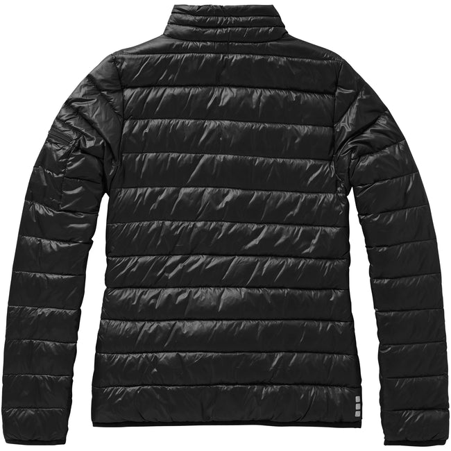 Solid Black - Back - Elevate Womens-Ladies Scotia Light Down Jacket