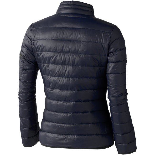 Navy - Back - Elevate Womens-Ladies Scotia Light Down Jacket
