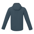Hale Blue - Back - Elevate Mens Langley Softshell Jacket