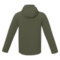 Forest Green - Back - Elevate Mens Langley Softshell Jacket