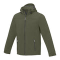 Forest Green - Side - Elevate Mens Langley Softshell Jacket