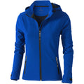 Blue - Front - Elevate Womens-Ladies Langley Softshell Jacket