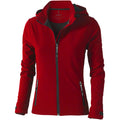 Red - Front - Elevate Womens-Ladies Langley Softshell Jacket