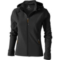 Anthracite - Front - Elevate Womens-Ladies Langley Softshell Jacket