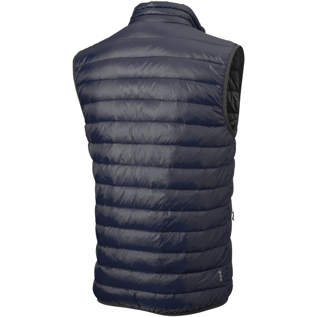 Navy - Back - Elevate Mens Fairview Light Down Bodywarmer