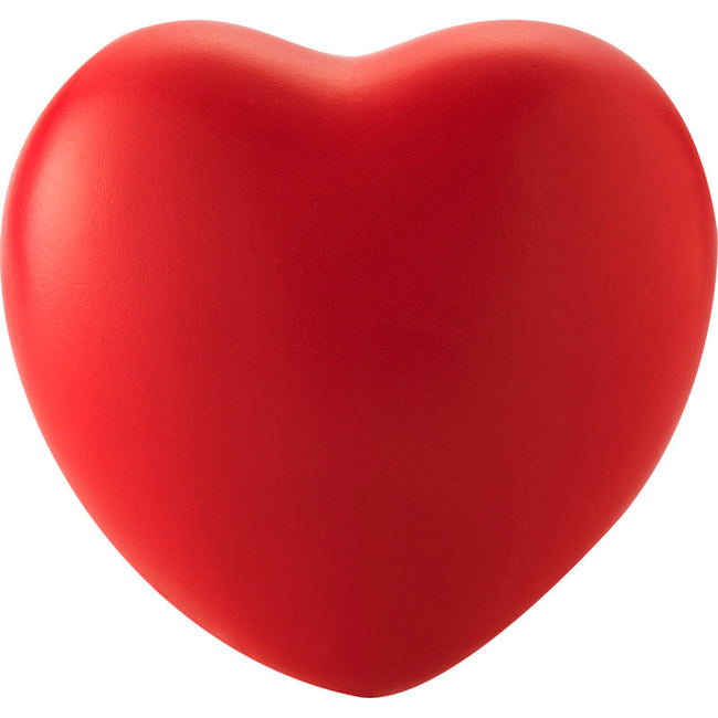 Red - Side - Bullet Heart Shaped Stress Reliever