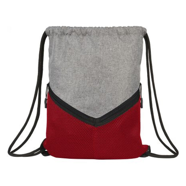 Red - Back - Bullet Voyager Drawstring Sportspack