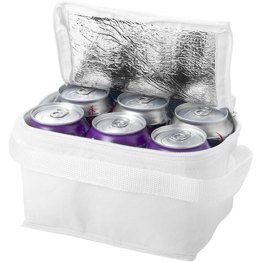White - Front - Bullet Spectrum 6 Can Cooler Bag (Pack Of 2)