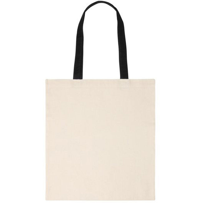 Natural-Navy - Back - Bullet Nevada Cotton Tote (Pack Of 2)
