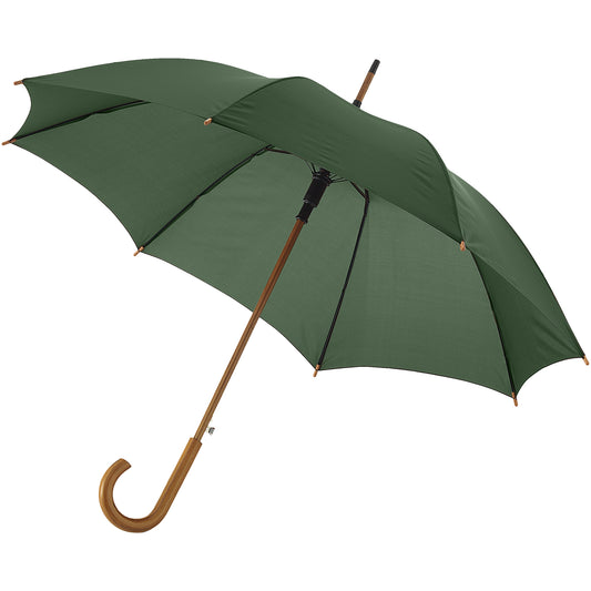 Forest Green - Front - Bullet 23in Kyle Automatic Classic Umbrella (Pack Of 2)