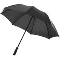 Solid Black - Front - Bullet 23 Inch Barry Automatic Umbrella (Pack Of 2)