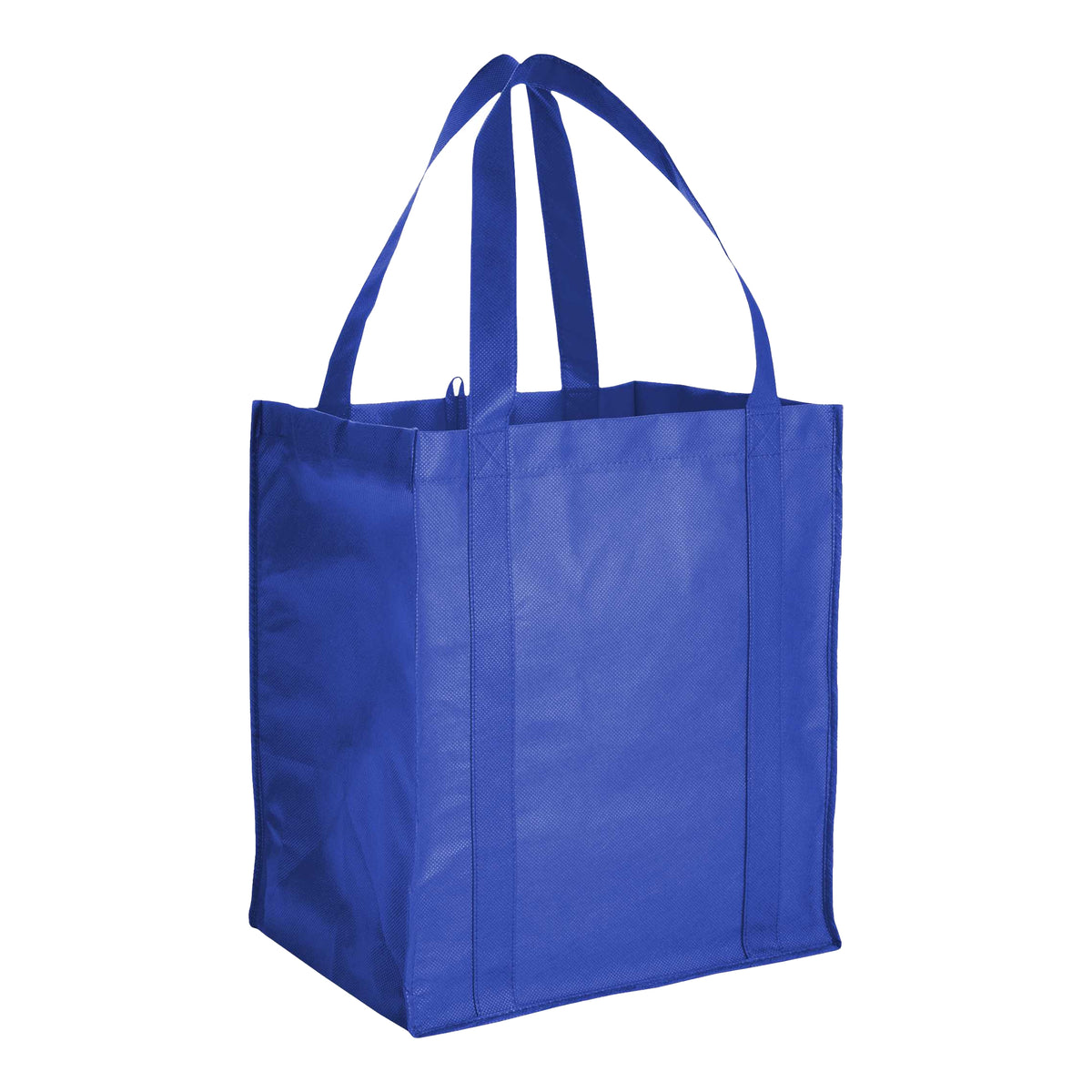 Royal Blue - Back - Bullet Liberty Non Woven Grocery Tote (Pack Of 2)