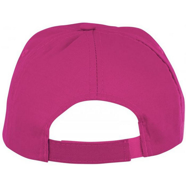 Pink - Back - Bullet Childrens-Kids Feniks 5 Panel Cap