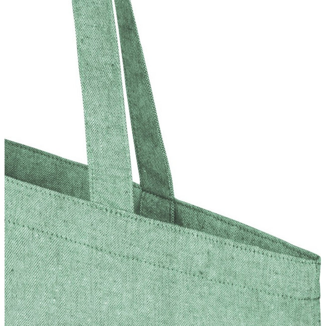Green - Side - Bullet Pheebs Recycled Cotton Tote Bag