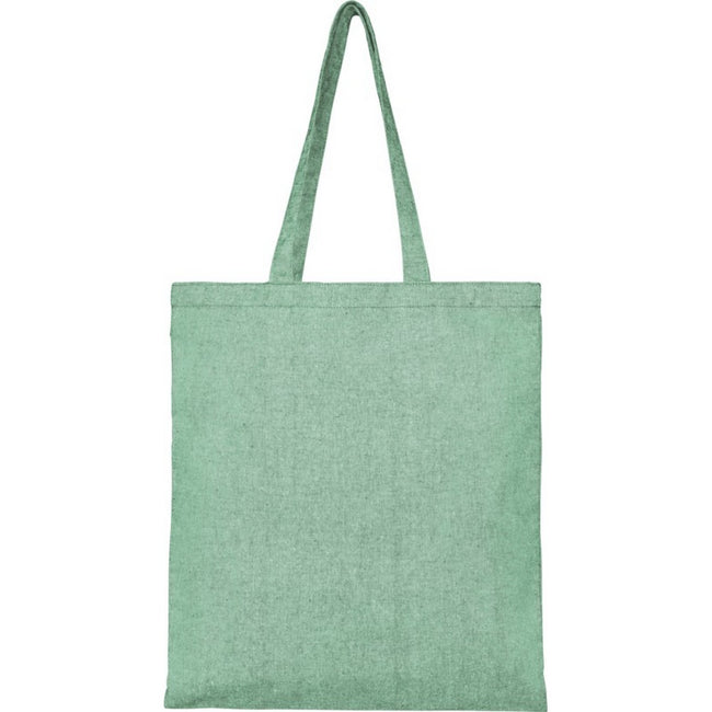 Green - Back - Bullet Pheebs Recycled Cotton Tote Bag