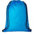 Blue - Back - Bullet Adults Unisex Orile Safety Drawstring Backpack