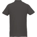 Storm Grey - Back - Elevate Mens Beryl Short Sleeve Organic Polo Shirt