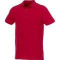 Red - Front - Elevate Mens Beryl Short Sleeve Organic Polo Shirt