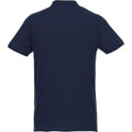 Navy - Back - Elevate Mens Beryl Short Sleeve Organic Polo Shirt