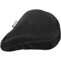Solid Black - Back - Bullet Jesse Recycled Bicycle Saddle Cover