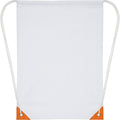 White-Orange - Lifestyle - Bullet Oriole Contrast Drawstring Bag