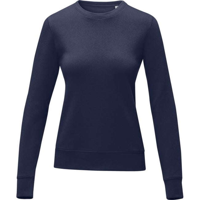Navy - Front - Elevate Womens-Ladies Zenon Pullover