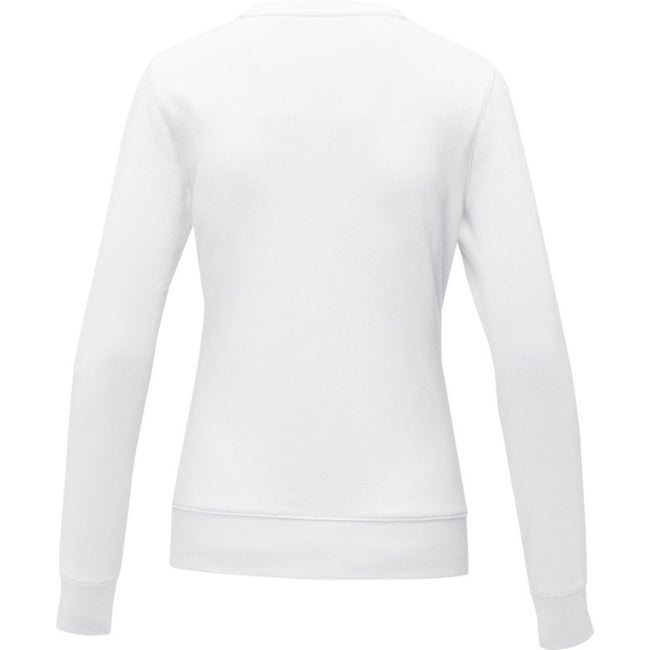 White - Side - Elevate Womens-Ladies Zenon Pullover